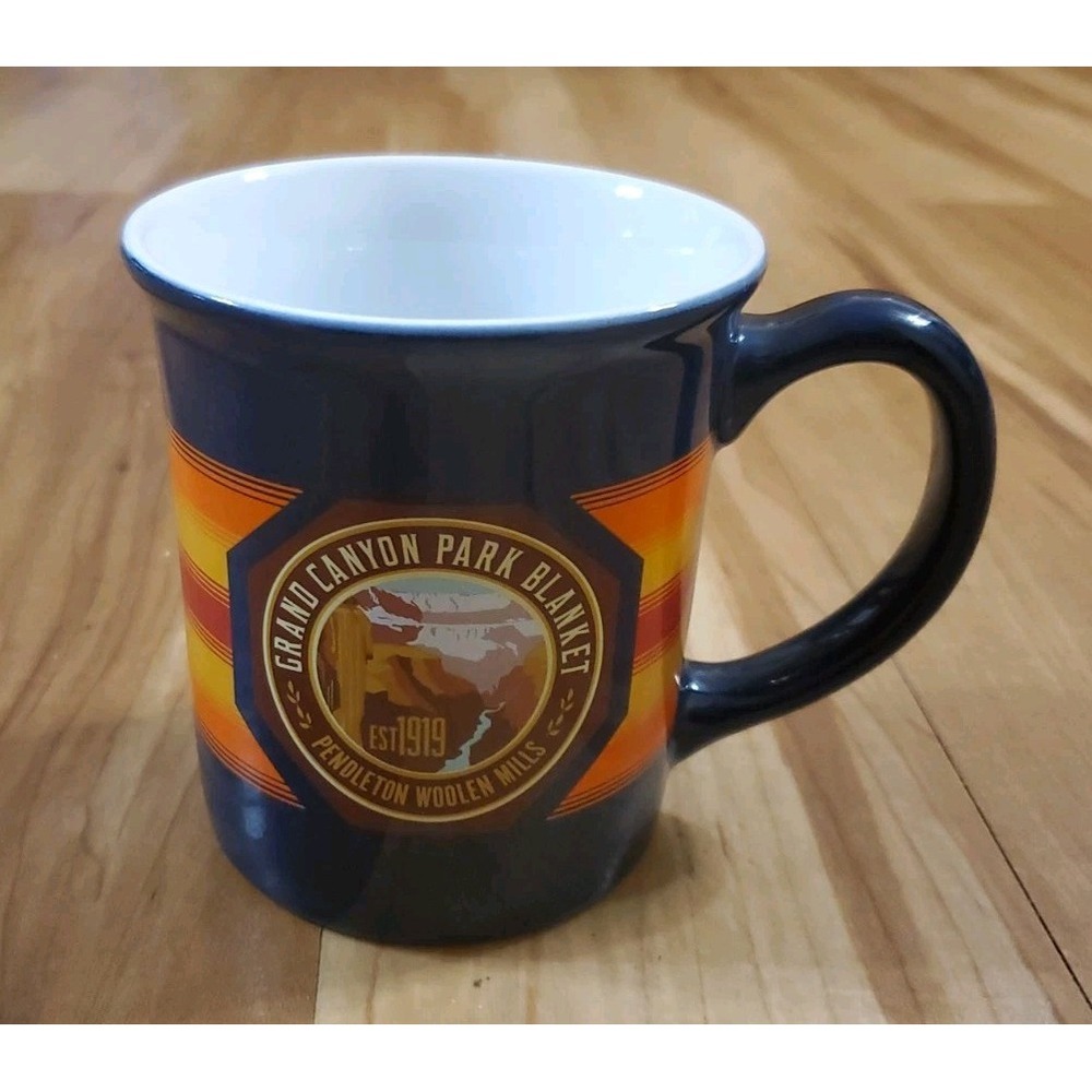 Pendleton Woolen Mills Grand Canyon Park Blanket Coffee Mug Cup 18oz